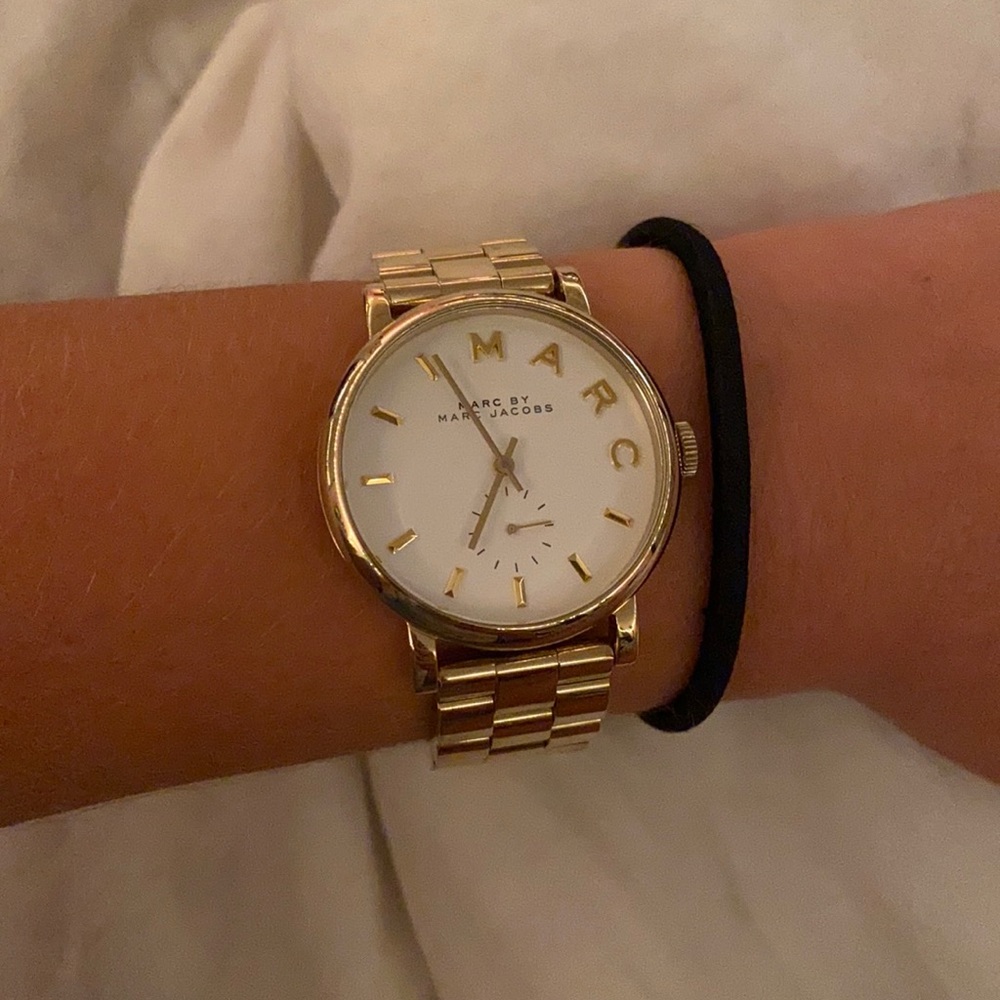 Marc Jacobs Gold Watch